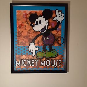 Disney Dillon Boy Mickey Large ORIGINAL W/COA